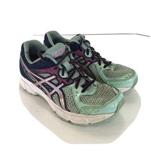 Asics Gel-Content 2 T474N Women’s Running Shoes Teal Blue Green Size 6.5